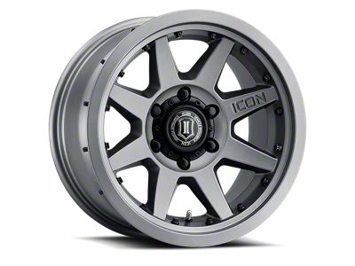 ICON Alloys Rebound Pro Titanium 6-Lug Wheel; 17x8.5; 6mm Offset (04-08 F-150)