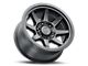 ICON Alloys Rebound SLX Satin Black 6-Lug Wheel; 17x8.5; 6mm Offset (04-08 F-150)