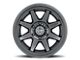 ICON Alloys Rebound SLX Satin Black 6-Lug Wheel; 17x8.5; 6mm Offset (04-08 F-150)