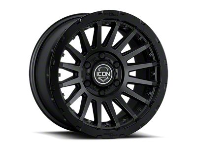 ICON Alloys Recon Pro Satin Black 6-Lug Wheel; 17x8.5; 6mm Offset (04-08 F-150)