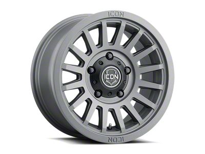 ICON Alloys Recon SLX Charcoal 6-Lug Wheel; 17x8.5; 6mm Offset (04-08 F-150)