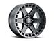 ICON Alloys Raider Satin Black 6-Lug Wheel; 17x8.5; 0mm Offset (07-13 Sierra 1500)