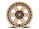 ICON Alloys Raider Satin Brass 6-Lug Wheel; 17x8.5; 0mm Offset (07-13 Sierra 1500)