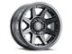 ICON Alloys Rebound Satin Black 6-Lug Wheel; 17x8.5; 25mm Offset (07-13 Sierra 1500)