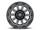 ICON Alloys Recoil Gloss Black Milled 6-Lug Wheel; 20x10; -24mm Offset (07-13 Sierra 1500)