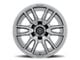 ICON Alloys Vector 6 Titanium 6-Lug Wheel; 17x8.5; 0mm Offset (07-13 Sierra 1500)