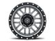 ICON Alloys Alpha Gunmetal 8-Lug Wheel; 20x9; 12mm Offset (11-14 Sierra 2500 HD)