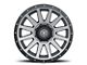 ICON Alloys Compression Titanium 8-Lug Wheel; 20x10; -19mm Offset (11-14 Sierra 2500 HD)