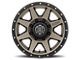 ICON Alloys Rebound HD Bronze 8-Lug Wheel; 18x9; 12mm Offset (11-14 Sierra 2500 HD)