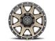 ICON Alloys Rebound Bronze 8-Lug Wheel; 20x9; 12mm Offset (11-14 Sierra 3500 HD SRW)
