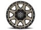 ICON Alloys Rebound HD Bronze 8-Lug Wheel; 18x9; 12mm Offset (11-14 Sierra 3500 HD SRW)