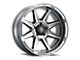 ICON Alloys Bandit Gunmetal 6-Lug Wheel; 20x10; -24mm Offset (07-13 Silverado 1500)