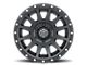 ICON Alloys Compression Satin Black 6-Lug Wheel; 17x8.5; 0mm Offset (07-13 Silverado 1500)