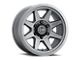 ICON Alloys Rebound SLX Charcoal 6-Lug Wheel; 17x8.5; 25mm Offset (07-13 Silverado 1500)