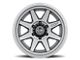 ICON Alloys Rebound SLX Charcoal 6-Lug Wheel; 17x8.5; 25mm Offset (07-13 Silverado 1500)