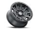 ICON Alloys Thrust Satin Black 6-Lug Wheel; 17x8.5; 25mm Offset (07-13 Silverado 1500)