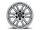 ICON Alloys Vector 6 Titanium 6-Lug Wheel; 17x8.5; 0mm Offset (07-13 Silverado 1500)