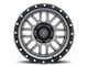 ICON Alloys Alpha Gunmetal 8-Lug Wheel; 20x9; 12mm Offset (11-14 Silverado 2500 HD)