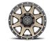 ICON Alloys Rebound Bronze 8-Lug Wheel; 20x9; 12mm Offset (11-14 Silverado 2500 HD)