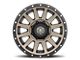 ICON Alloys Compression HD Bronze 8-Lug Wheel; 18x9; 12mm Offset (11-14 Silverado 3500 HD SRW)