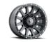 ICON Alloys Compression HD Satin Black 8-Lug Wheel; 18x9; 12mm Offset (11-14 Silverado 3500 HD SRW)