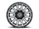 ICON Alloys Compression HD Titanium 8-Lug Wheel; 18x9; 12mm Offset (11-14 Silverado 3500 HD SRW)