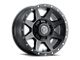 ICON Alloys Rebound Satin Black 8-Lug Wheel; 20x9; 12mm Offset (11-14 Silverado 3500 HD SRW)