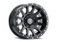ICON Alloys Compression Satin Black 6-Lug Wheel; 17x8.5; 25mm Offset (07-14 Tahoe)