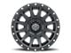 ICON Alloys Compression Satin Black 6-Lug Wheel; 17x8.5; 25mm Offset (07-14 Tahoe)