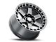 ICON Alloys Raider Satin Black 6-Lug Wheel; 17x8.5; 0mm Offset (07-14 Tahoe)