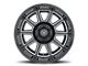 ICON Alloys Recoil Gloss Black Milled 6-Lug Wheel; 20x10; -24mm Offset (07-14 Tahoe)