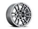 ICON Alloys Vector 6 Titanium 6-Lug Wheel; 17x8.5; 25mm Offset (07-14 Tahoe)