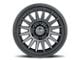 ICON Alloys Recon SLX Satin Black 6-Lug Wheel; 17x8.5; 0mm Offset (07-14 Yukon)