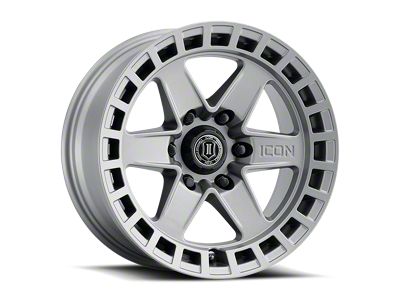 ICON Alloys Raider Titanium 6-Lug Wheel; 17x8.5; 6mm Offset (09-14 F-150)