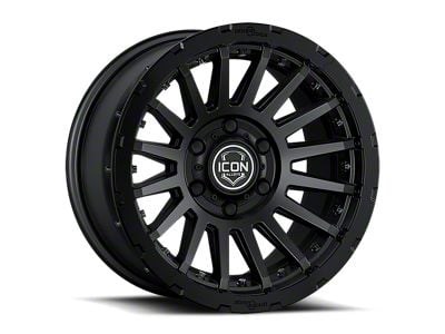 ICON Alloys Recon Pro Satin Black 6-Lug Wheel; 17x8.5; 6mm Offset (09-14 F-150)