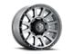 ICON Alloys Compression HD Titanium 8-Lug Wheel; 18x9; 6mm Offset (11-16 F-250 Super Duty)