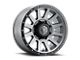 ICON Alloys Compression HD Titanium 8-Lug Wheel; 18x9; 6mm Offset (11-16 F-350 Super Duty SRW)