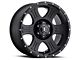 ICON Alloys Shield Satin Black 8-Lug Wheel; 20x9; 0mm Offset (11-16 F-350 Super Duty SRW)