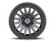 ICON Alloys Recon SLX Satin Black 6-Lug Wheel; 18x9; 25mm Offset (14-18 Silverado 1500)