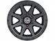 ICON Alloys Rebound Double Black 6-Lug Wheel; 17x8.5; 6mm Offset (15-20 F-150)