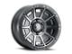 ICON Alloys Victory Smoked Satin Black 6-Lug Wheel; 17x8.5; 6mm Offset (15-20 F-150)