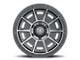 ICON Alloys Victory Smoked Satin Black 6-Lug Wheel; 17x8.5; 6mm Offset (15-20 F-150)