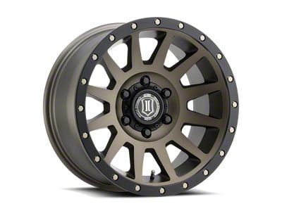 ICON Alloys Compression Bronze 6-Lug Wheel; 18x9; 0mm Offset (15-20 Tahoe)