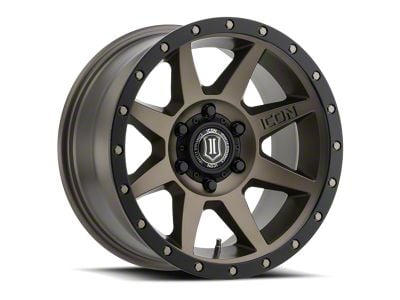 ICON Alloys Rebound Bronze 6-Lug Wheel; 20x9; 0mm Offset (15-20 Tahoe)