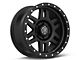 ICON Alloys Six Speed Satin Black 6-Lug Wheel; 17x8.5; 25mm Offset (19-24 Sierra 1500)