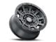 ICON Alloys Thrust Satin Black 6-Lug Wheel; 17x8.5; 0mm Offset (19-24 Silverado 1500)