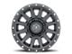 ICON Alloys Compression HD Satin Black 8-Lug Wheel; 18x9; 6mm Offset (23-24 F-250 Super Duty)