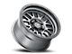 ICON Alloys Alpha Titanium 6-Lug Wheel; 17x8.5; 0mm Offset (2024 Ranger)