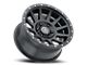 ICON Alloys Compression Satin Black 6-Lug Wheel; 17x8.5; 25mm Offset (2024 Ranger)