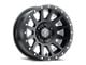 ICON Alloys Compression Satin Black 6-Lug Wheel; 18x9; 0mm Offset (2024 Ranger)